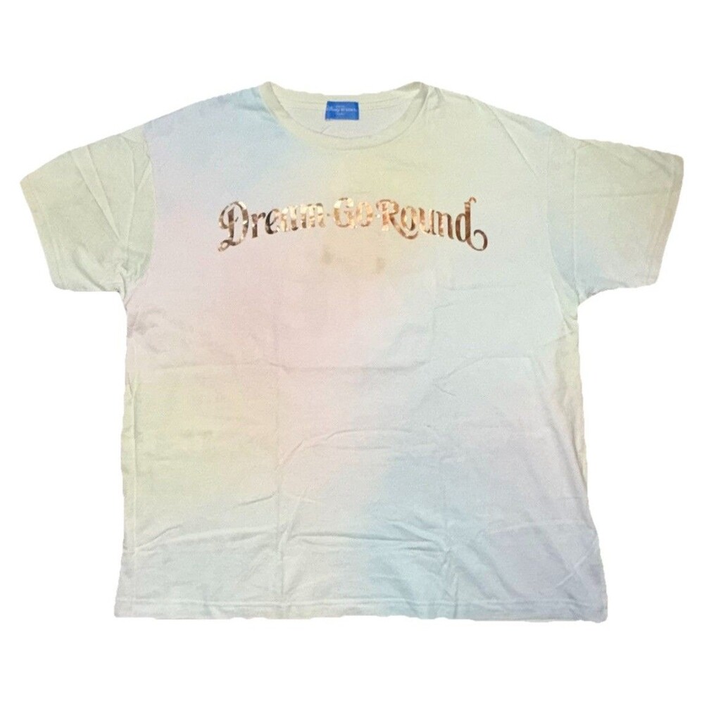 Tokyo Disney Resort 40th Anniversary Dream Go Round Big Silhouette T-Shirt M-L